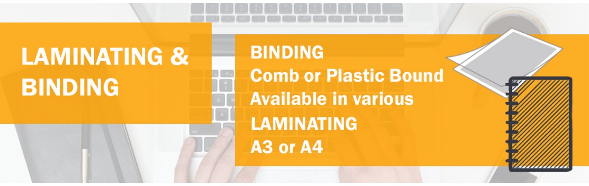 Laminating and Binding